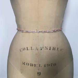 Bridal Rose-Gold Belt